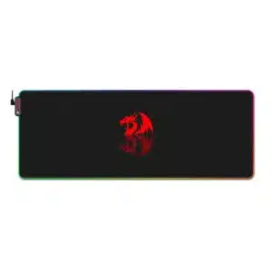 Alternative view of Redragon RGB Mousepad Neptune P027 Soft Cloth Stiched Edges, XL (800x300)