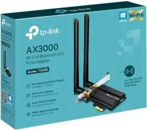 TP-Link WiFi 6 AX3000 PCIe WiFi Card