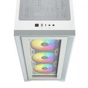 Alternative view of Corsair 4000X - White
