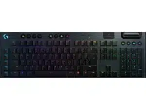 Logitech G915 LIGHTSPEED Wireless RGB Mechanical Gaming Keyboard GL Clicky - CARBON
