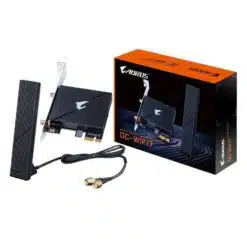 GIGABYTE WiFi 7 GC-WIFI7 (802.11/ Tri-Band WiFi/Bluetooth 5.3/ 4K-QAM/PCIe Expansion Card)