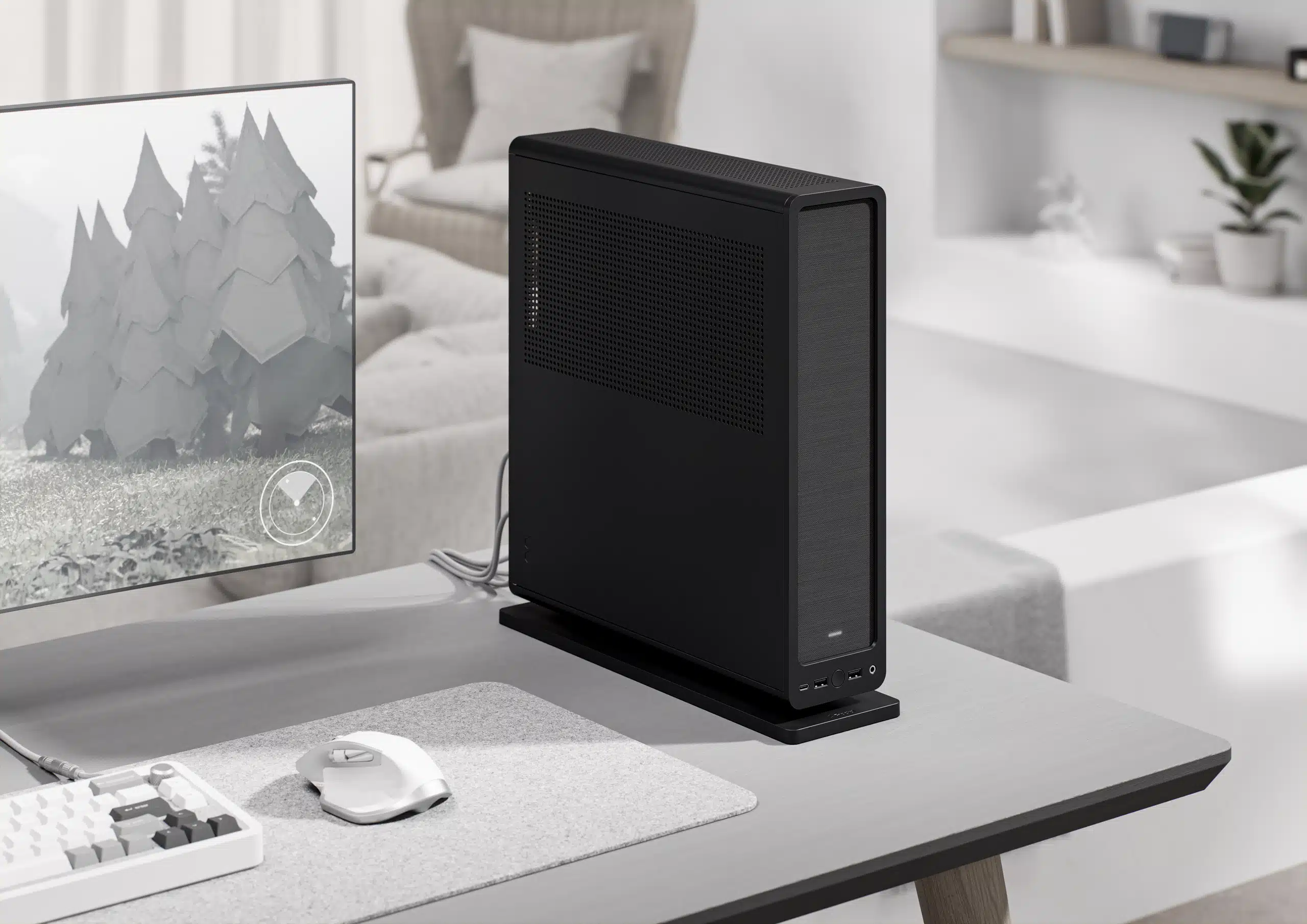 Fractal Design Ridge Black SFF Mini-ITX Case - Image 2