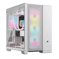 CORSAIR CASE 6500D AIRFLOW TEMPERED GLASS MID-TOWER, WHITE