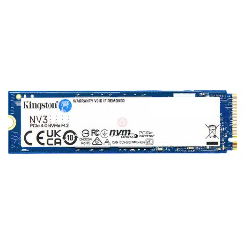 Kingston SSD 1TB NV3 6000/4000MB/s M.2 2280 PCIe 4.0 NVMe SSD