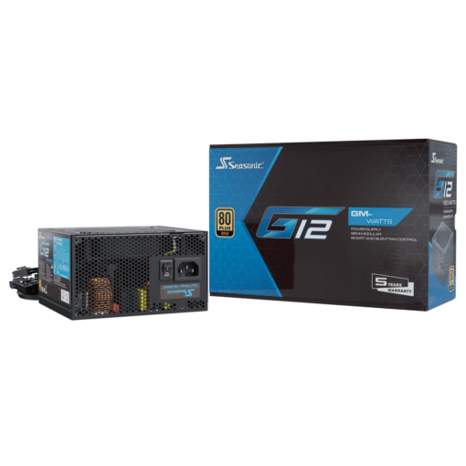 Seasonic G12 GM-650 650w Semi-Mod Gold Power Supply