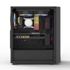 Alternative view of DarkFlash DK260 Air ATX PC Case Black
