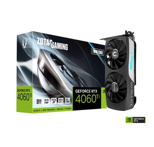 ZOTAC GAMING GeForce RTX 4060 Ti 8GB Twin Edge