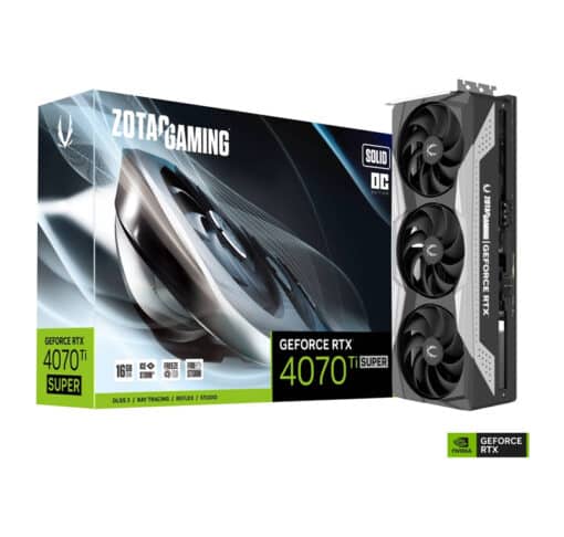 ZOTAC Gaming GeForce RTX 4070 Ti Super Solid OC DLSS 3 16GB GDDR6X