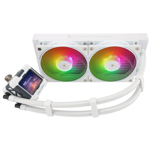 Thermalright FROZEN WARFRAME 240 ARGB 240mm CPU Liquid Cooler “With 2.4 inch LCD screen” (White)