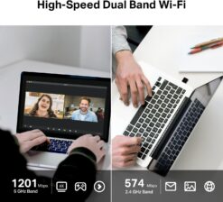 Alternative view of TP-LINK TX20U Nano AX1800 WI-FI 6 Wireless USB Adapter