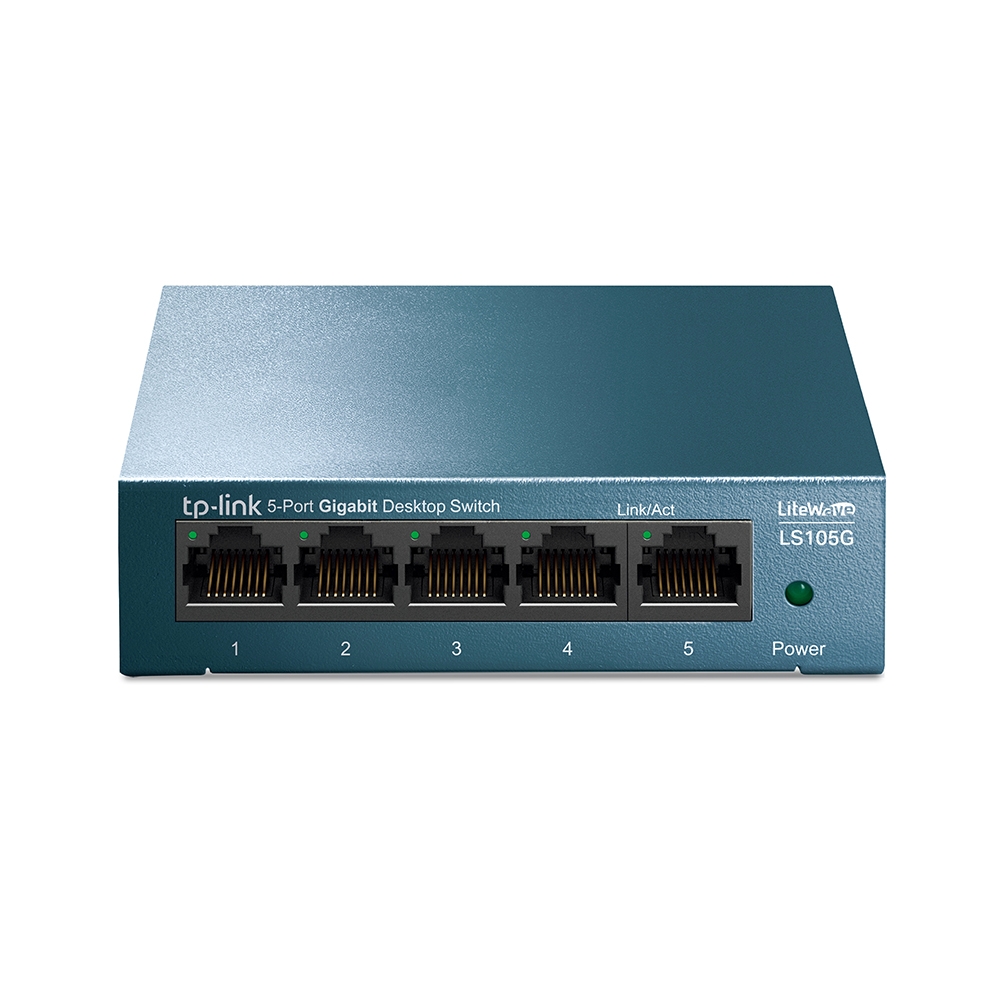 TP-Link LS105G 5-Port 10/100/1000Mbps Desktop Network Switch - Image 2