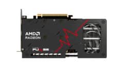 Alternative view of Sapphire PULSE RX 9060 XT 16GB Gaming OC Graphics Card