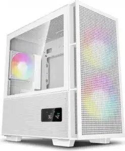 DEEPCOOL CASE CH360 DIGITAL M-ATX 3 Fans RGB (white)