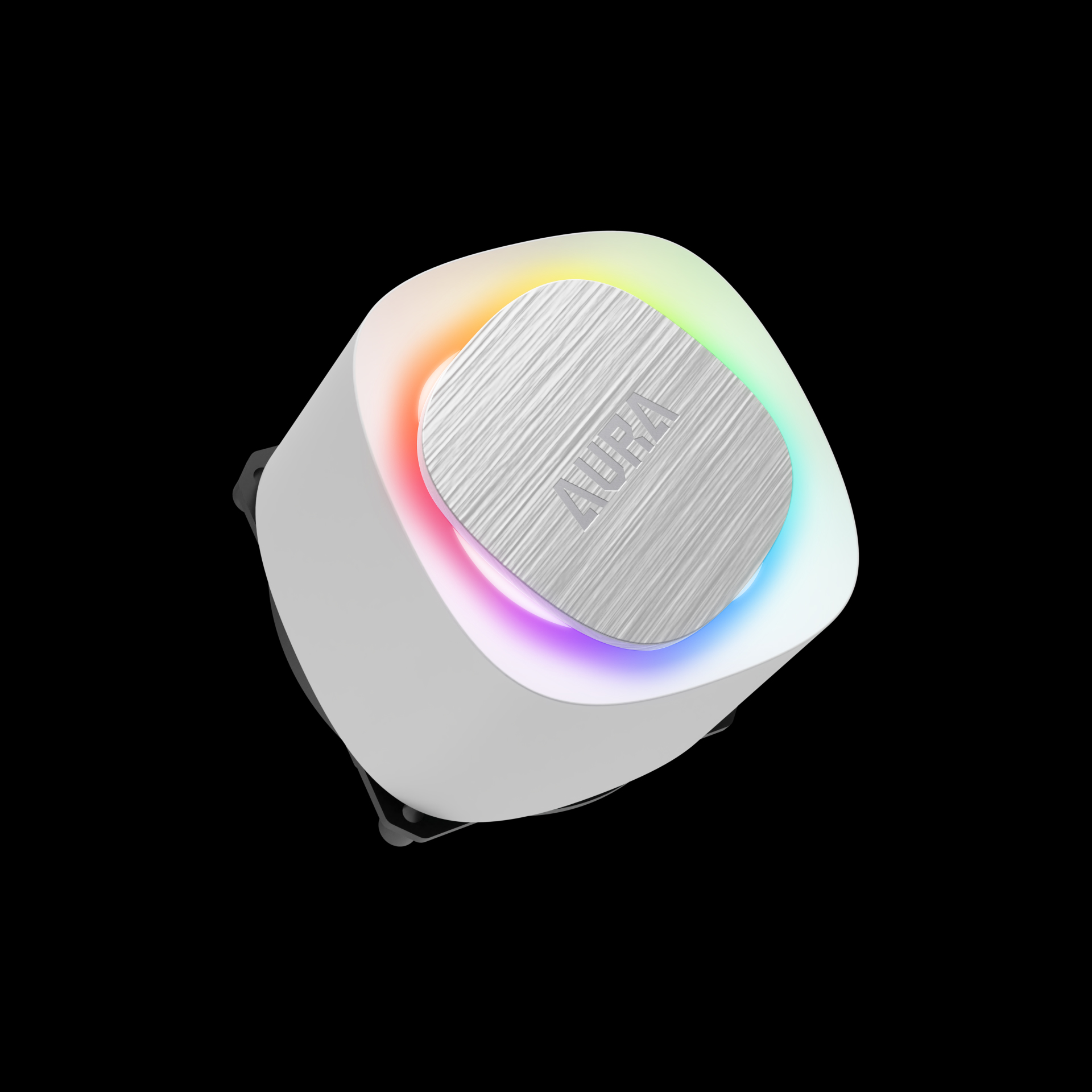 GAMDIAS AURA GL240 V2 White Liquid Cooler - Image 3