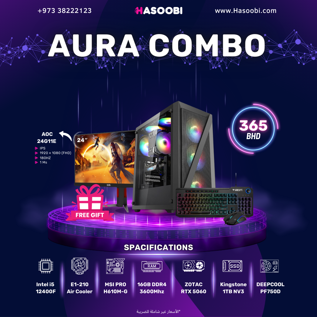 i5-12th Gen + RTX 5060