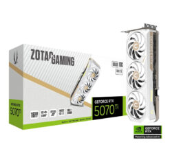 ZOTAC GAMING GeForce RTX 5070 Ti SOLID CORE OC White Edition