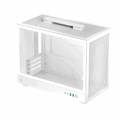 DEEPCOOL CASE CH160 Plus Portable-HighAirflow-M-ITX White