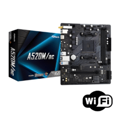 AM4 Motherboard Asrock A520M/ac Wifi Edition
