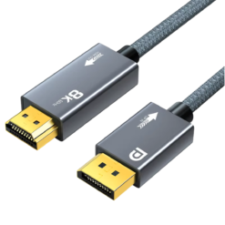 HAYSENSER DP 1.4 to HDMI 2.1 male Cable