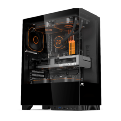TORTOX NIMBUS Gaming PC ATX Case 3 per-installed fans