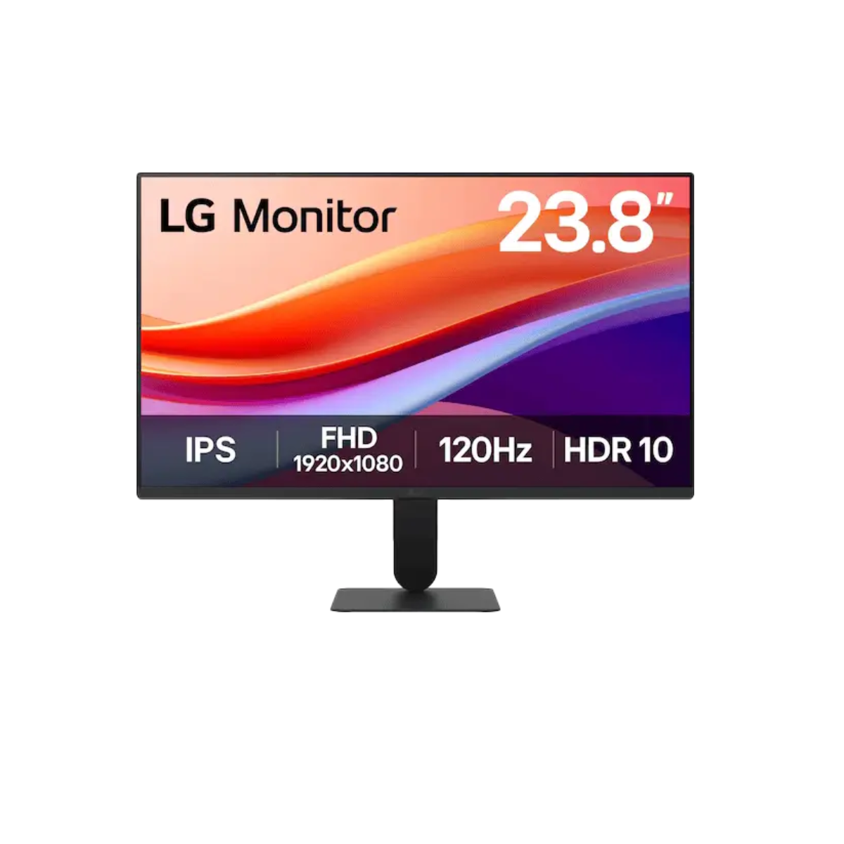 LG 24U411A-B 24-inch Full HD (1920 x 1080) IPS Computer Monitor, 120Hz, HDR10