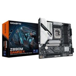 Gigabyte Z890M Gaming X LGA1851 DDR5 Micro-ATX Motherboard – Black